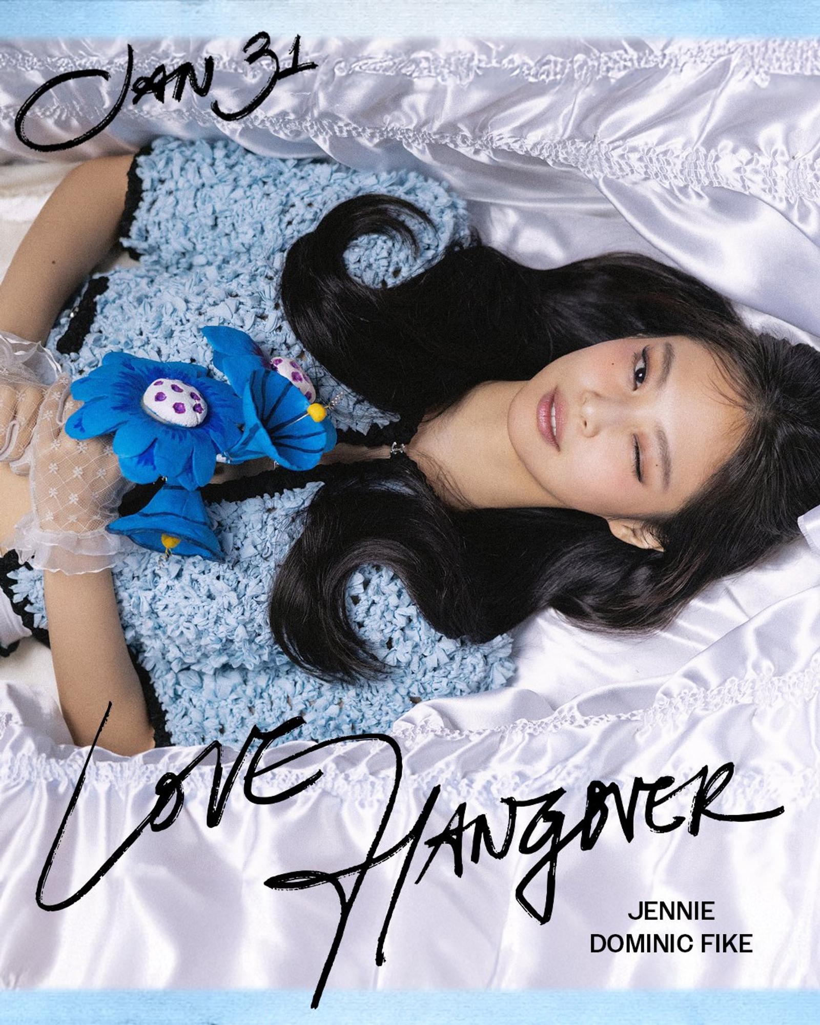 Lirik "Love Hangover" - Collab Perdana Jennie dan Dominic Fike