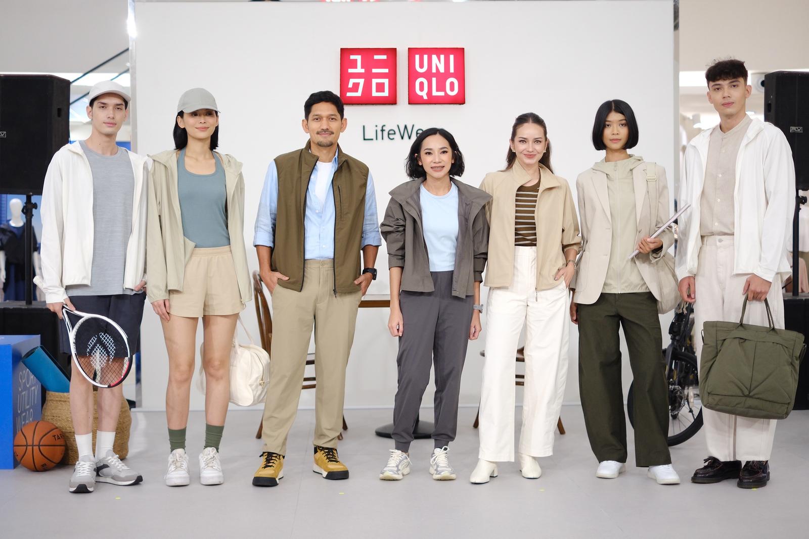 Enzy Storia & Ibnu Jamil Jadi Muses Sport Utility Wear UNIQLO