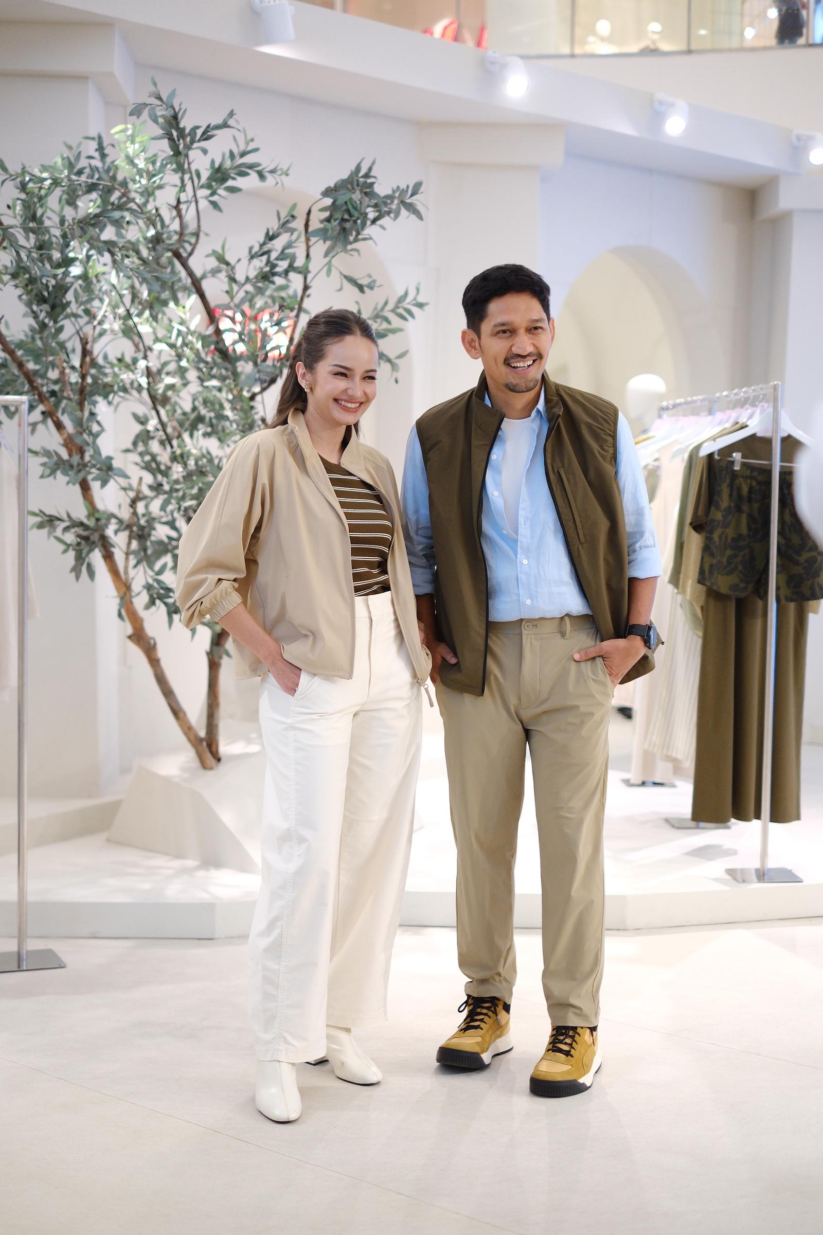 Enzy Storia & Ibnu Jamil Jadi Muses Sport Utility Wear UNIQLO