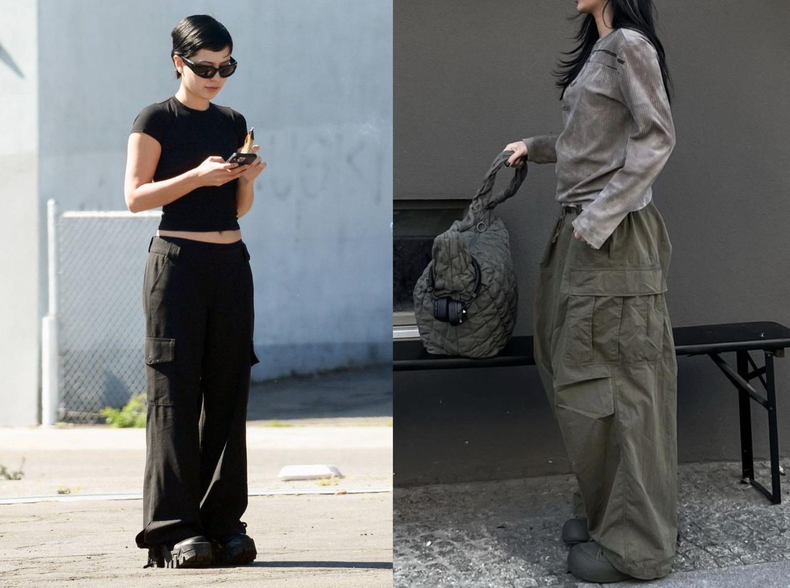 Inspirasi Outfit Sporty Celana Kulot Cargo Wanita