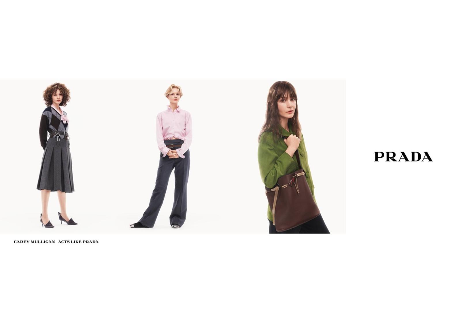 Prada Rilis Campaign Spring/Summer 2025 Dibintangi Carey Mulligan