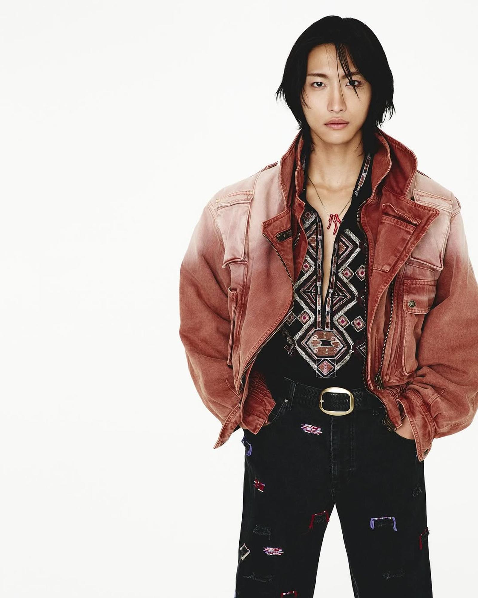Seonghwa 'ATEEZ' & Kate Moss Jadi Wajah Campaign Isabel Marant  SS25 
