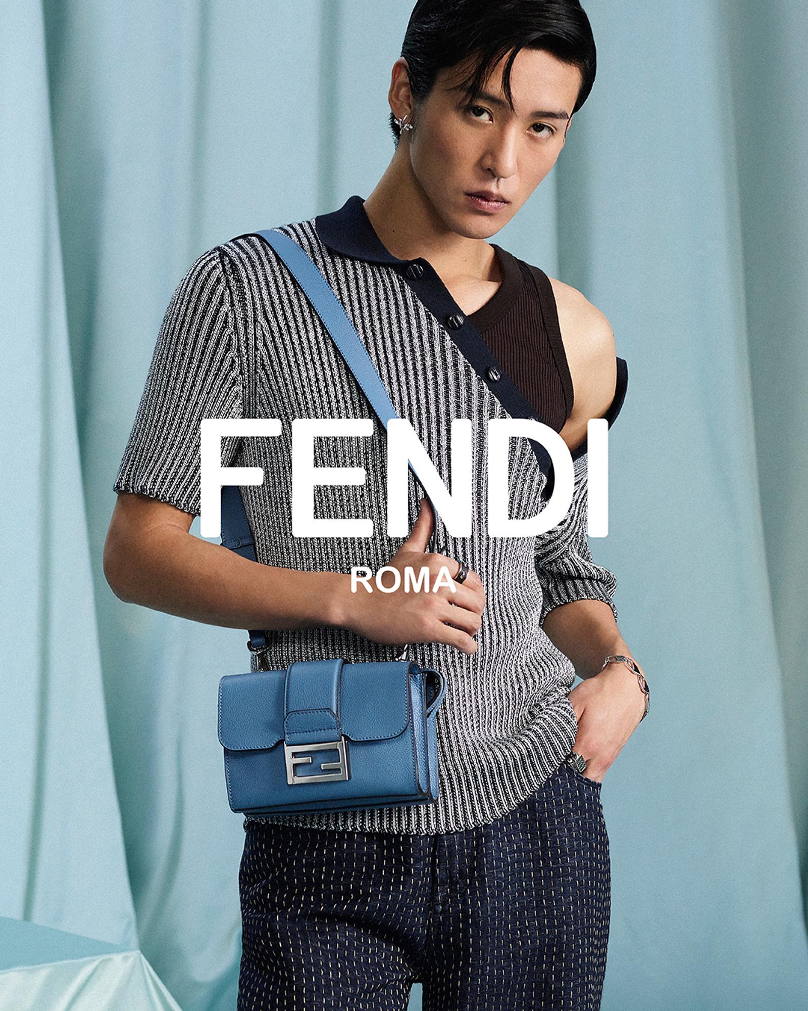 Ren Meguro sebagai Duta Fendi Bintangi Campaign Men's SS25 Terbaru