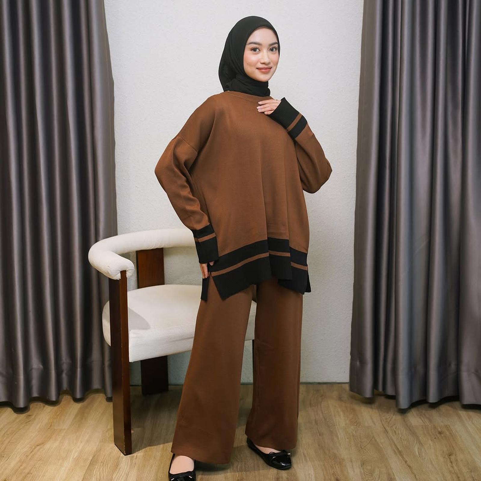 Tampil Nyaman dan Stylish dengan Setelan Kulot Polos Terbaru
