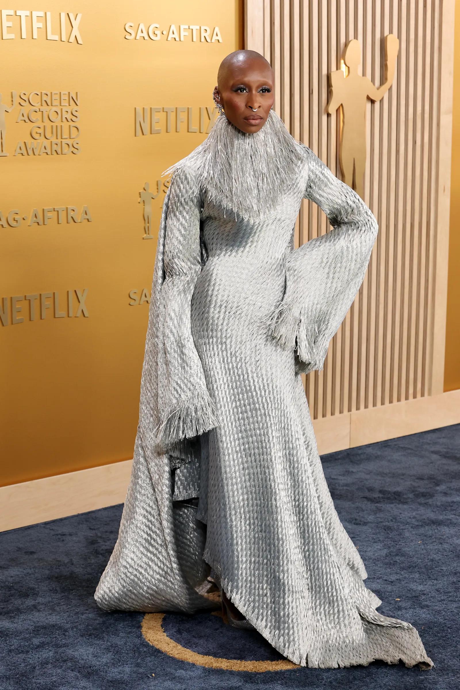 Deretan Gaya Red Carpet Aktris Hollywood di 2025 SAG Awards