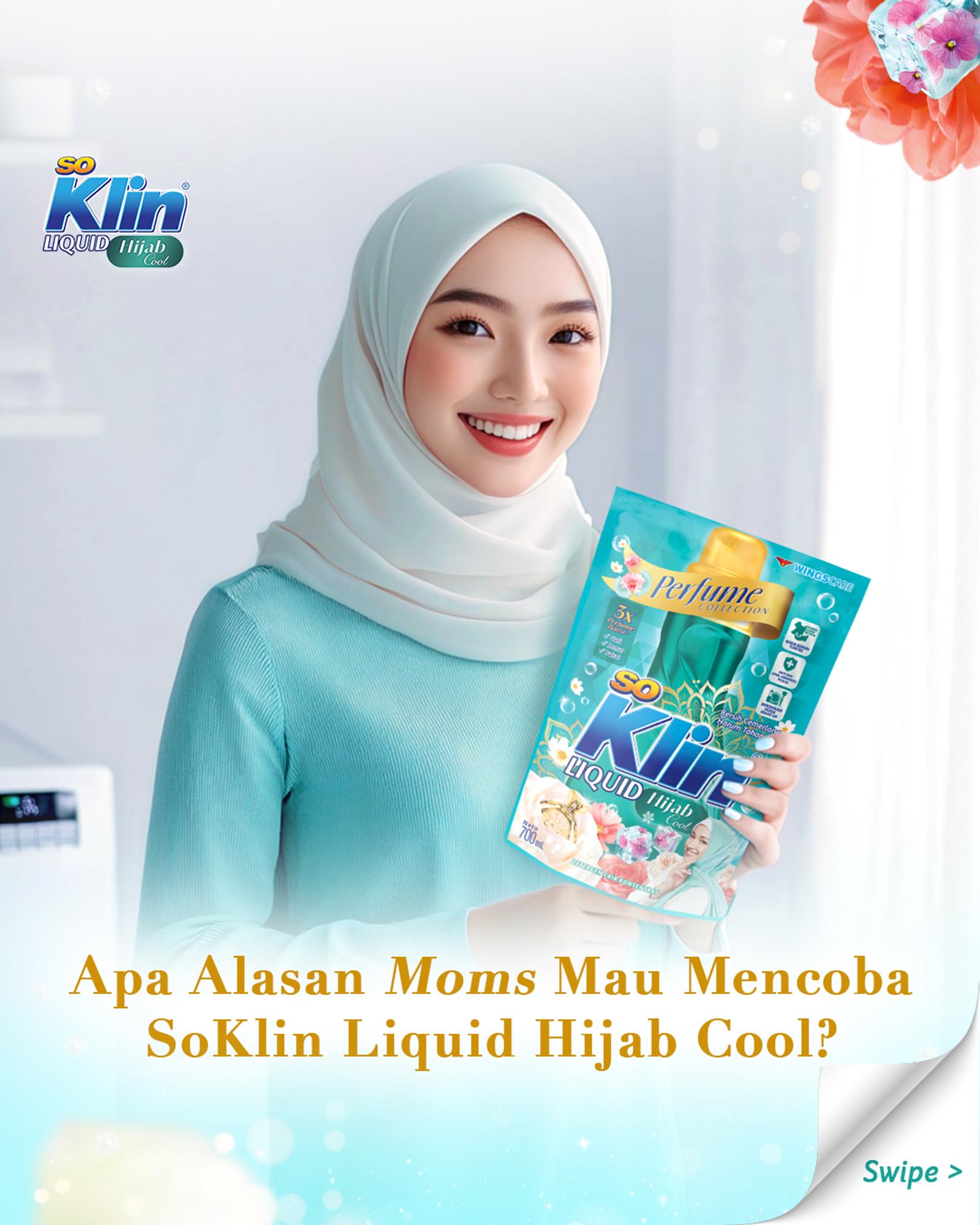 SoKlin Hijab Cool: Inovasi untuk Hijab dan Pakaian yang Lebih Adem