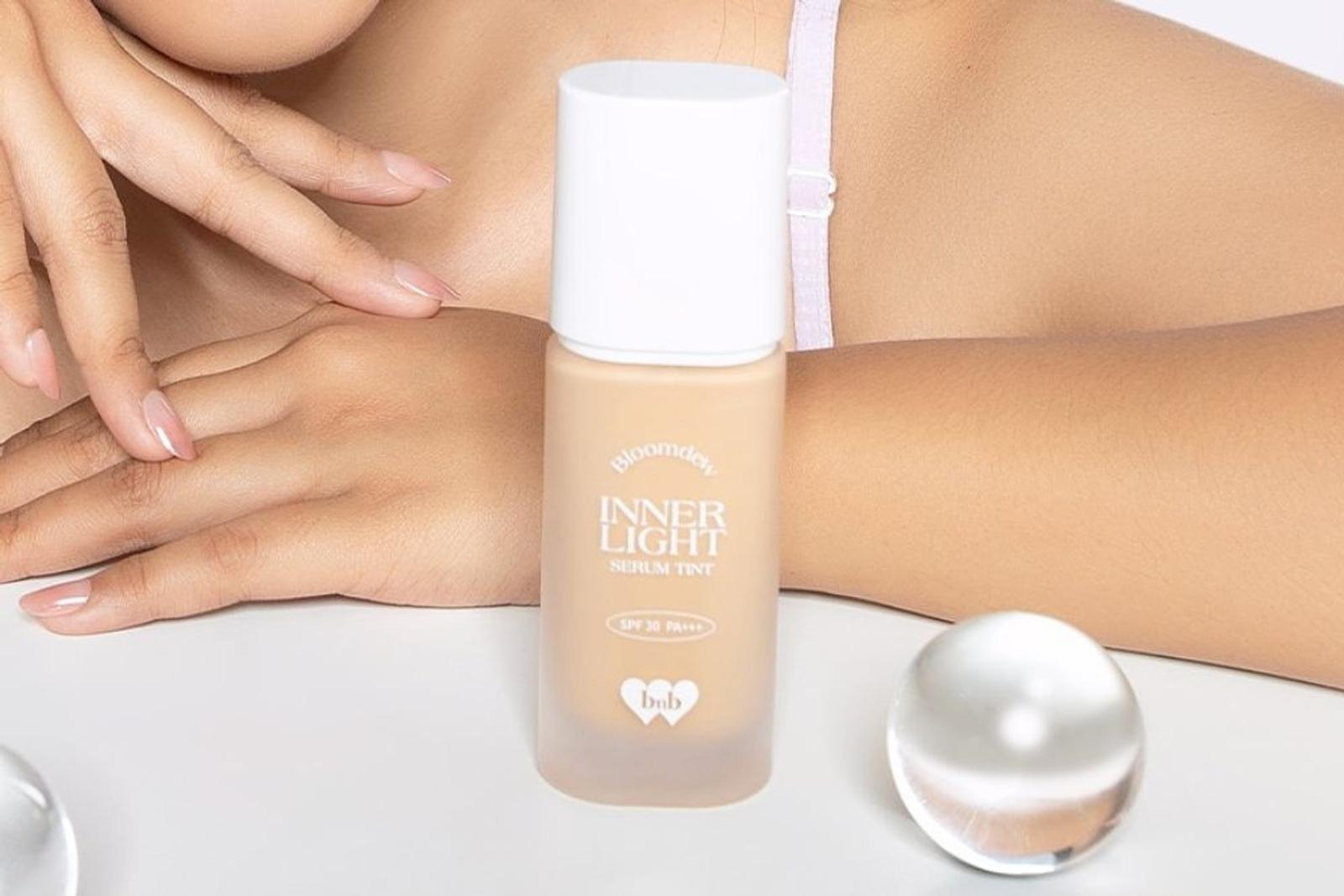 Barenbliss Bloomdew Inner Light Serum Tint: Hasil Akhir Glowy & Dewy 