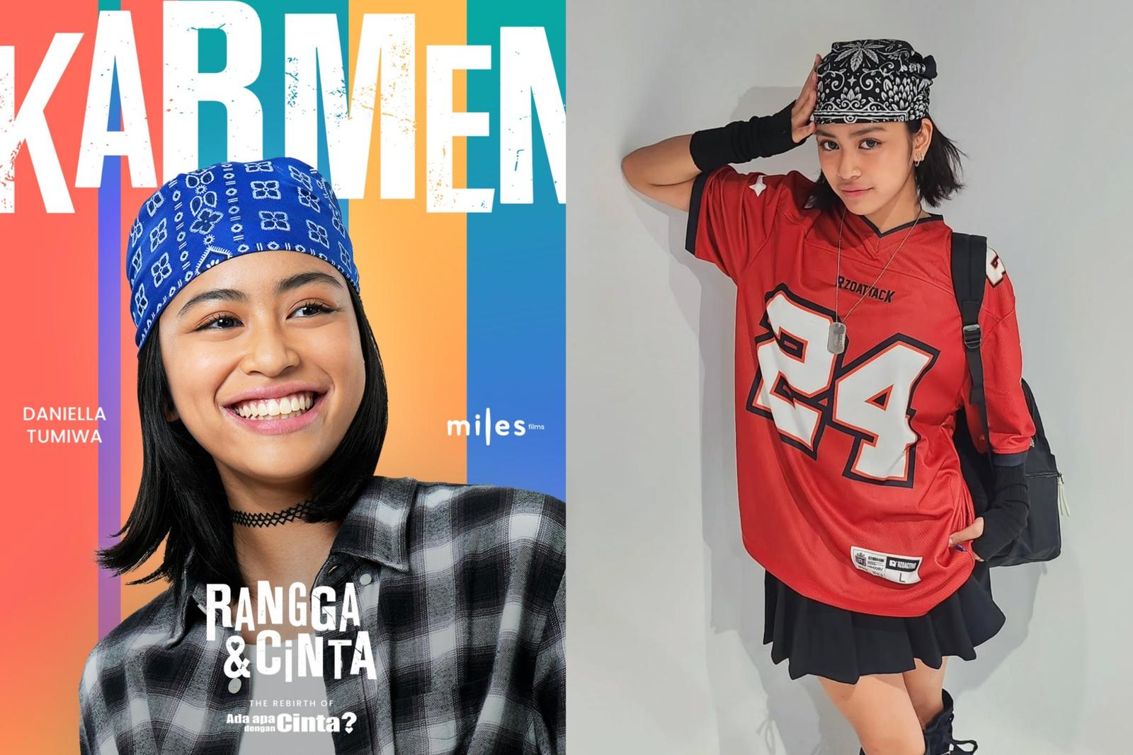 8 Gaya Asli Para Pemain Utama Film Romansa Musikal 'Rangga & Cinta'