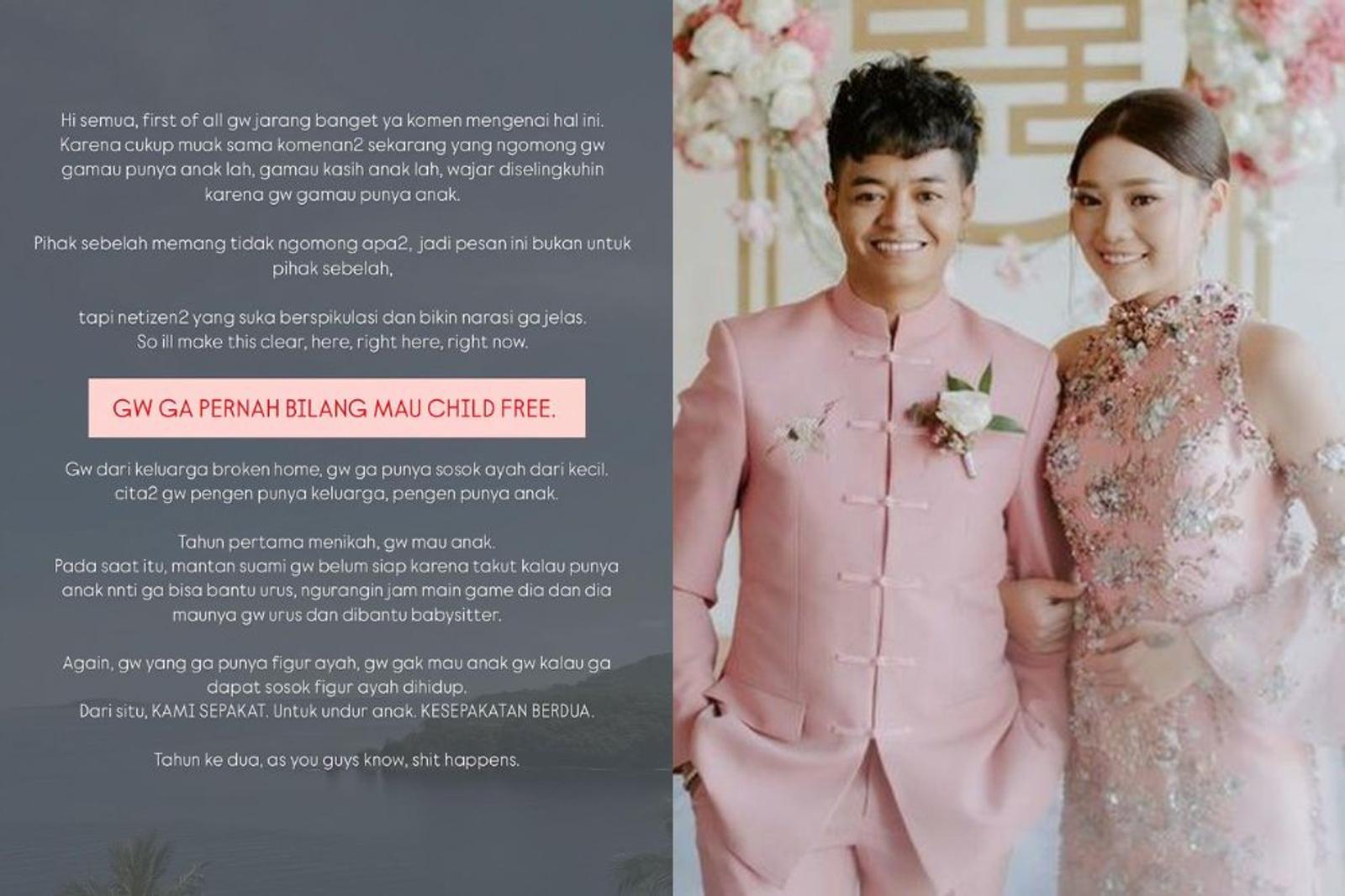 5 Poin Klarifikasi Wendy Walters Usai Dituduh Pilih Childfree
