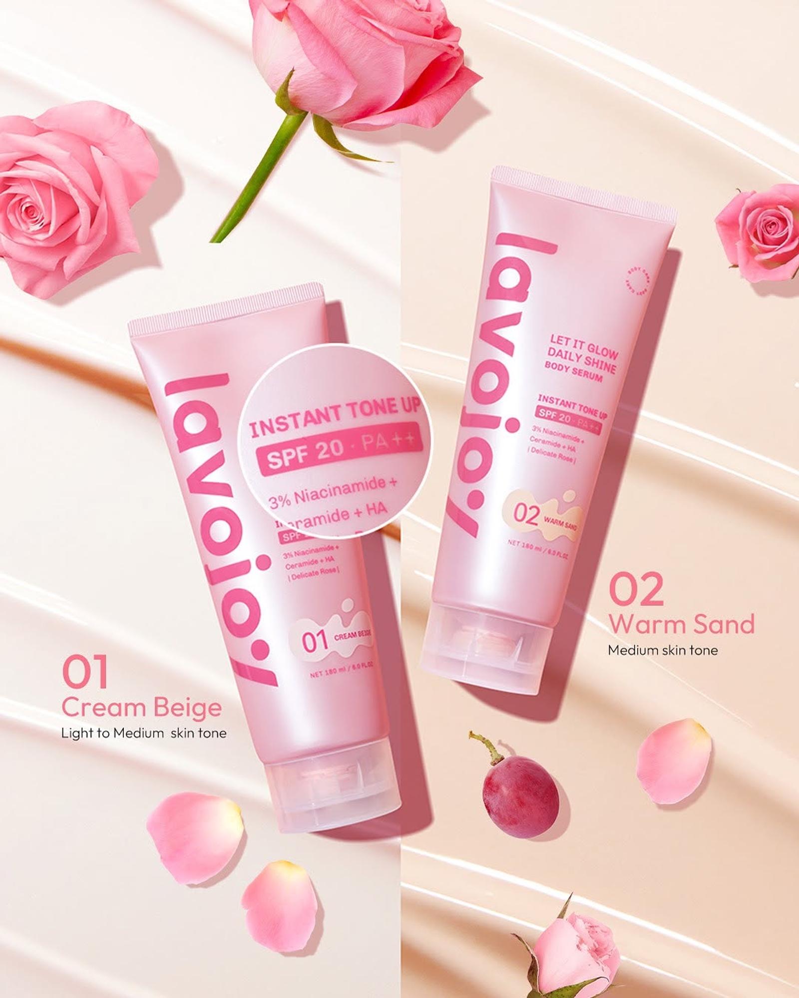 Anti Kulit Jadi Abu-Abu, lavojoy Luncurkan Body Serum Instant Tone Up 