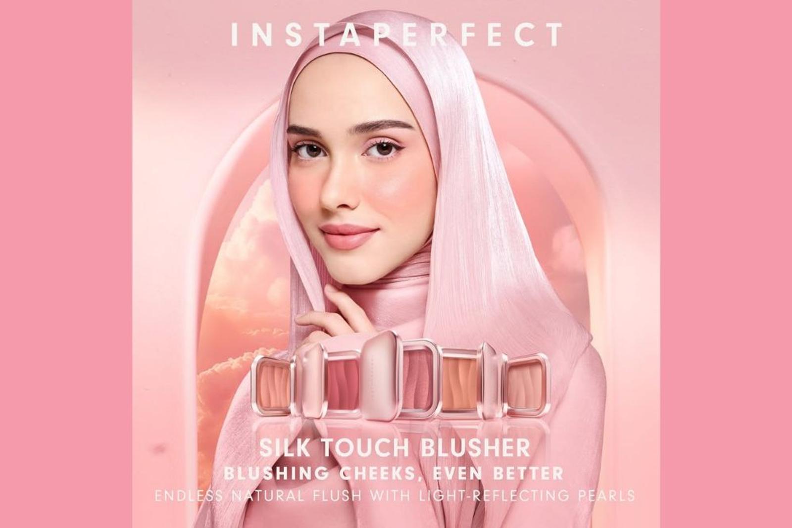 Instaperfect Silk Touch Blusher Liquid, Pipi Merona dan Glowing 