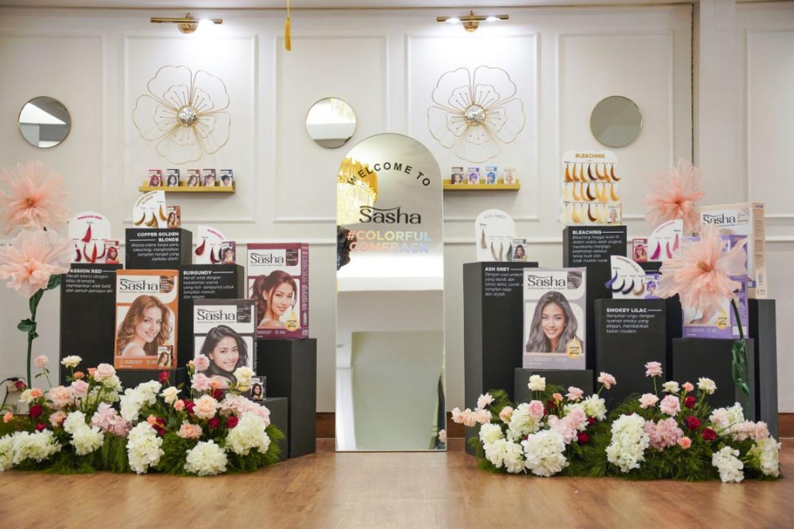 Makin Intens, Sasha Professional Luncurkan Pewarna Rambut Terbaru 