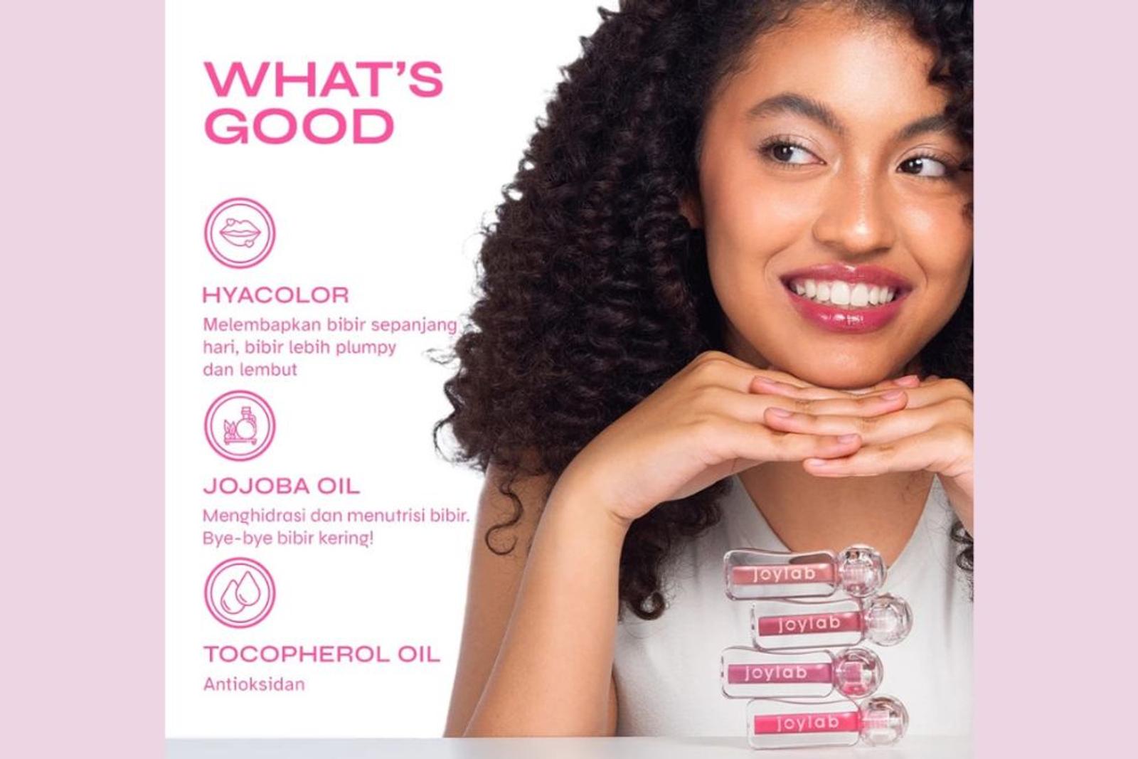 Joylab Get Gloss, Buat Bibir Lembap dan Glazed! 