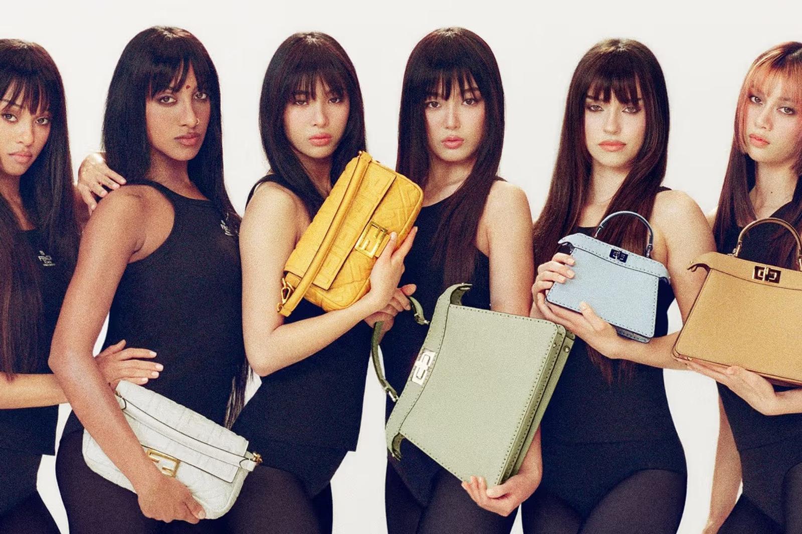 KATSEYE dan Nara Smith Tampil Ikonik di Campaign Fendi Bag