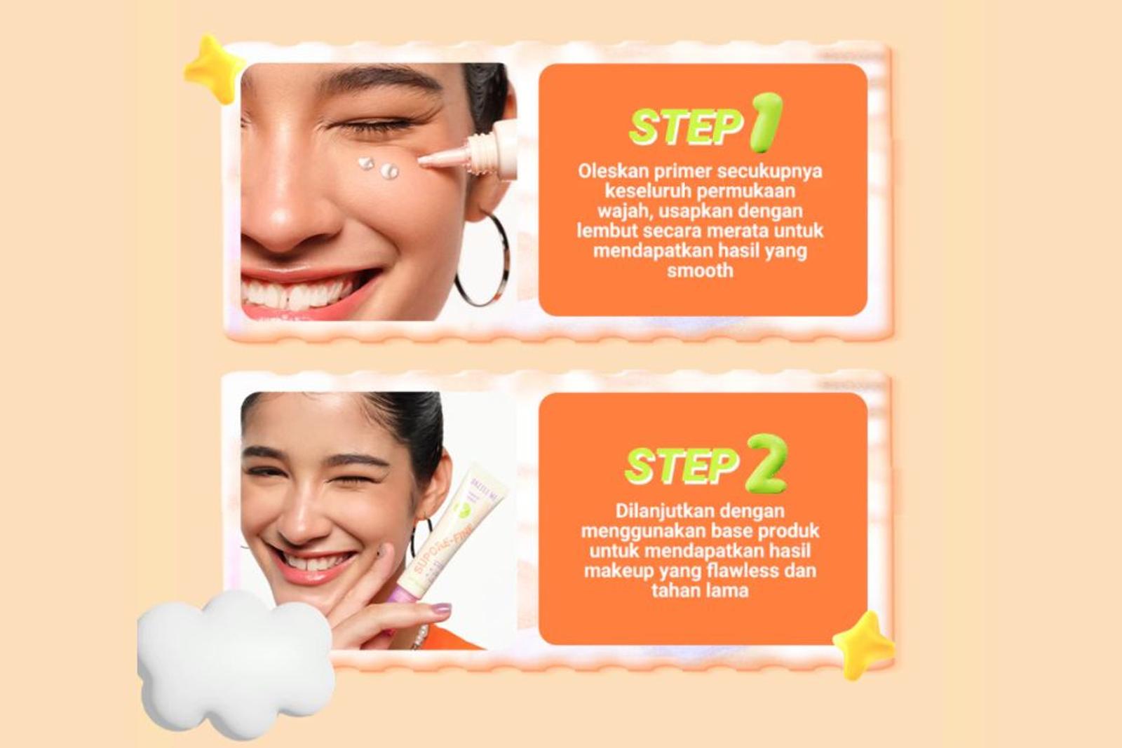 Dazzle Me Supore-Fine Skin Makeup Primer: Bikin Makeup Flawless 
