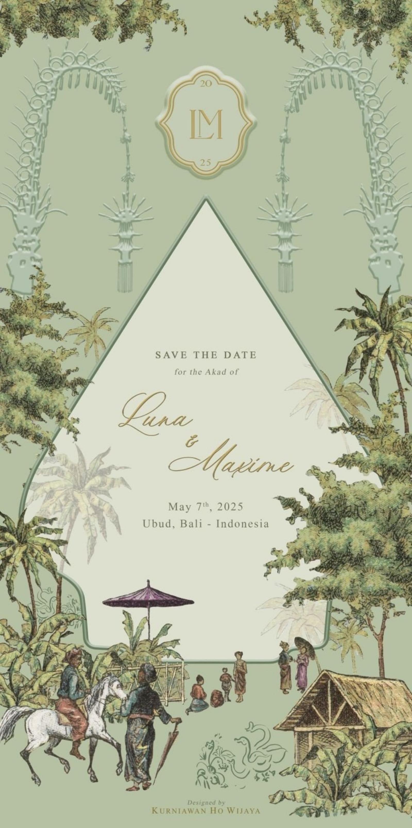 Undangan Pernikahan Luna Maya dan Maxime Bouttier Bocor, Ini Faktanya!