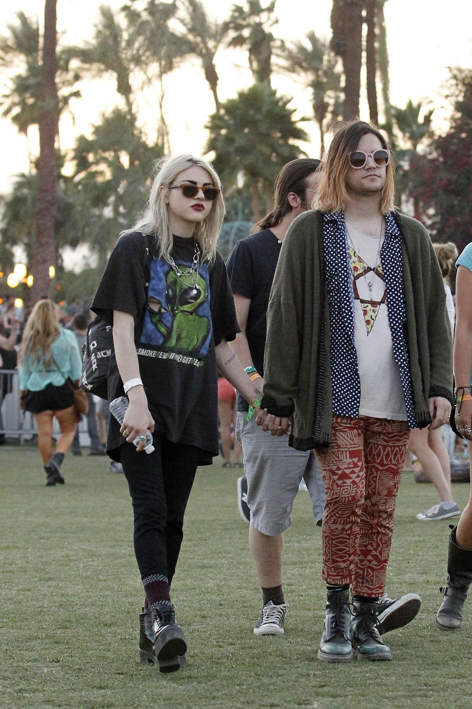 7 Gaya Modis Pasangan Artis di Festival Coachella Dari Tahun ke Tahun
