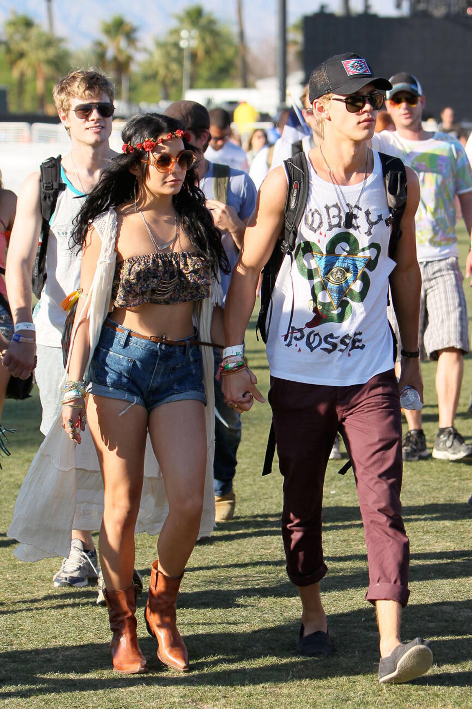 7 Gaya Modis Pasangan Artis di Festival Coachella Dari Tahun ke Tahun