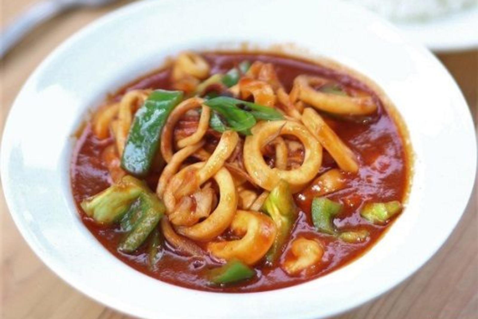 Resep Cumi Asam Manis a la Restoran Seafood untuk Pemula