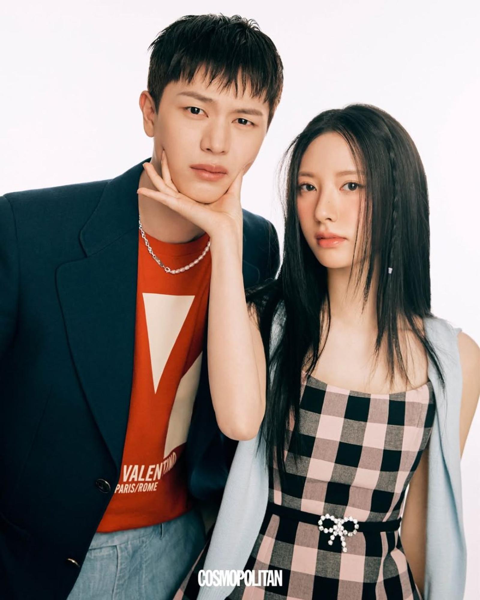 7 Potret Persahabatan Yook Sung Jae dan Bona ‘WJSN’ di Belakang Layar