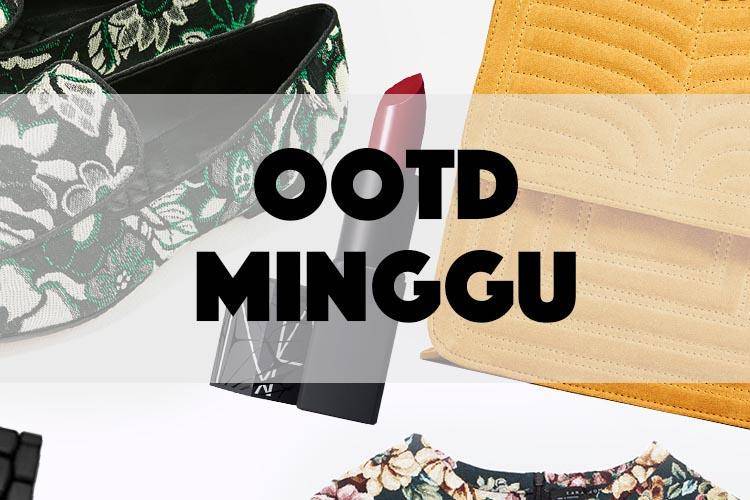 Tampil On Point di Hari Minggu dengan Mix and Match Jacquard Top 