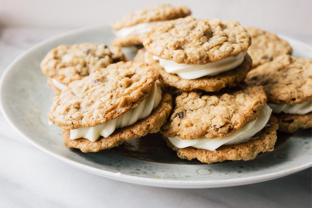 Resep Camilan Sehat Oatmeal Cookie Cream Pie Andalan Popbela