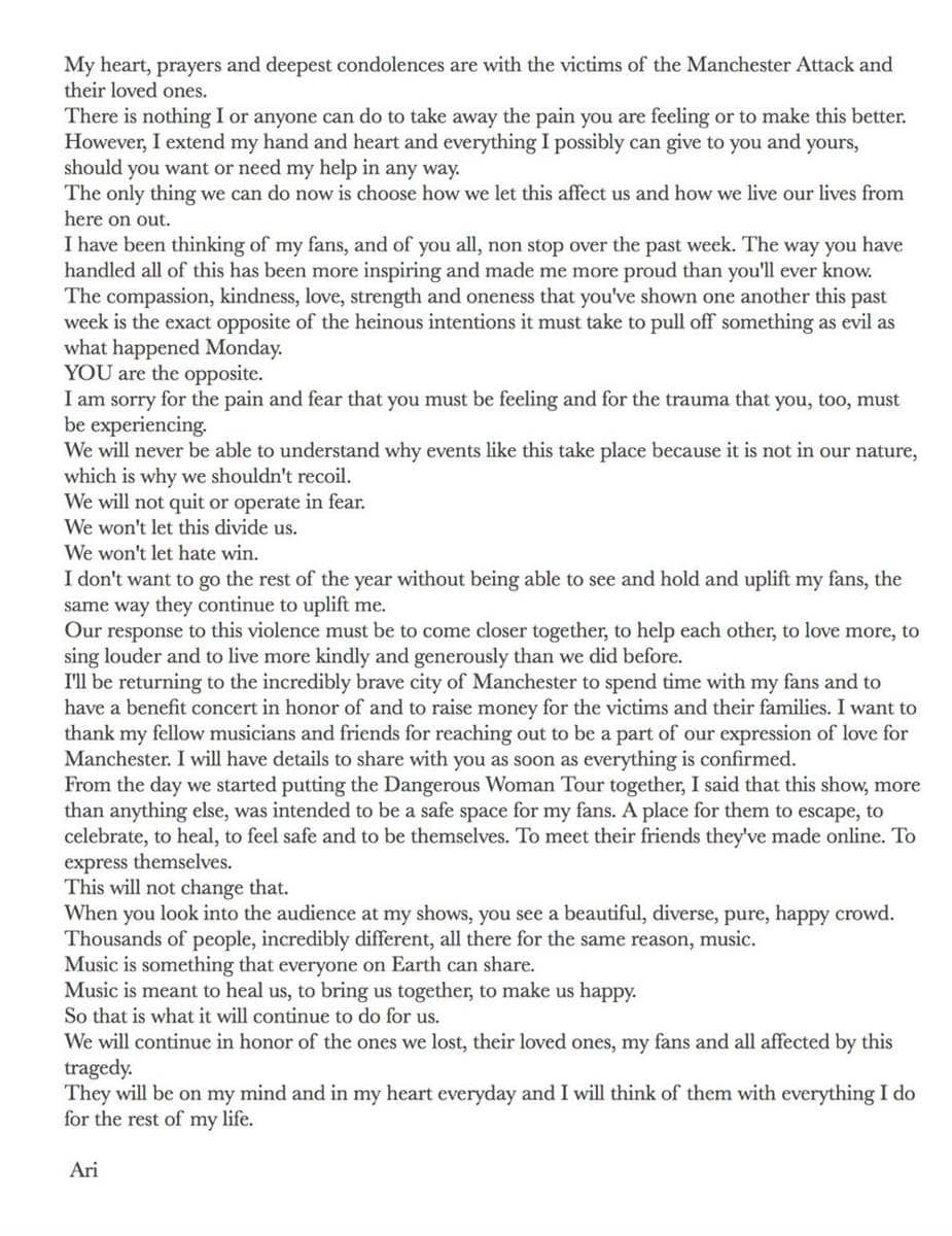 Twitter.com/Ariana Grande