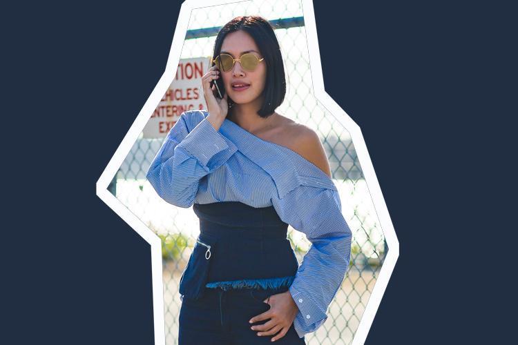 #PopbelaOOTD: Tampil Edgy Dengan Warna Biru