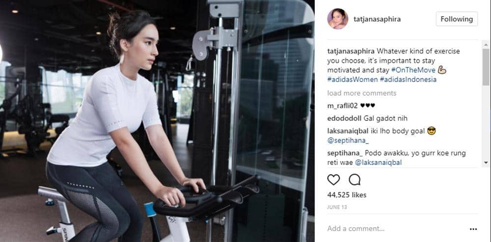 Instagram @tatjanasaphira