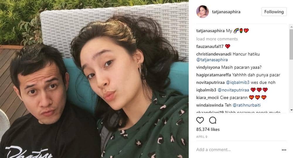 Instagram @tatjanasaphira