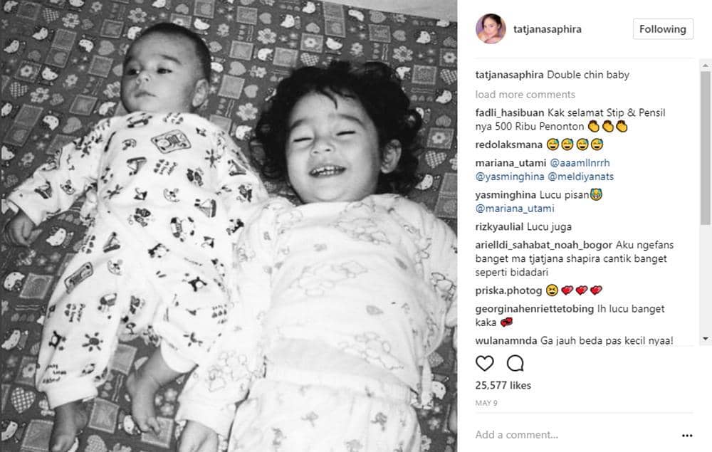 Instagram @tatjanasaphira