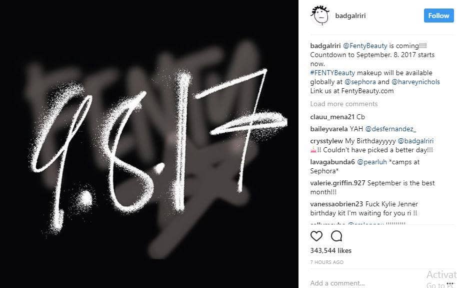 Via Instagram/@badgalriri