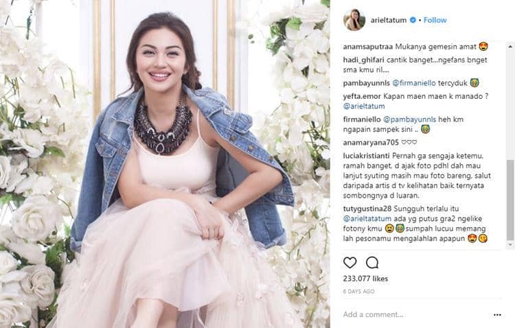 Instagram @arieltatum