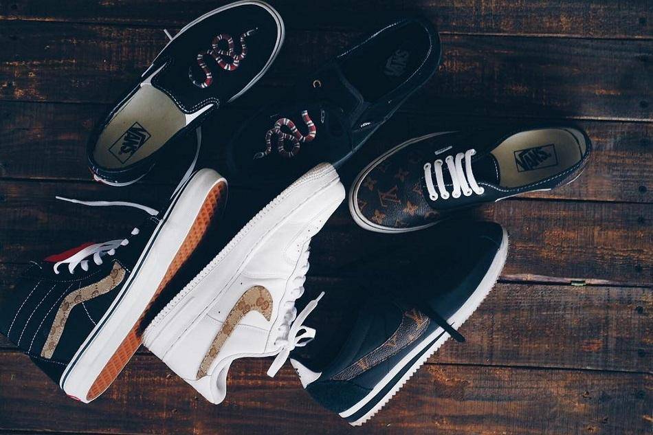 Perpaduan Sneakers Streetwear dengan Brand Luxury Fashion dari SHOECHEF