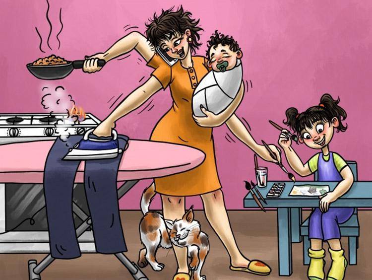 7 Ilustrasi Ini Tunjukkan Tanda Cinta Ibu yang Sering Diabaikan Seorang Anak