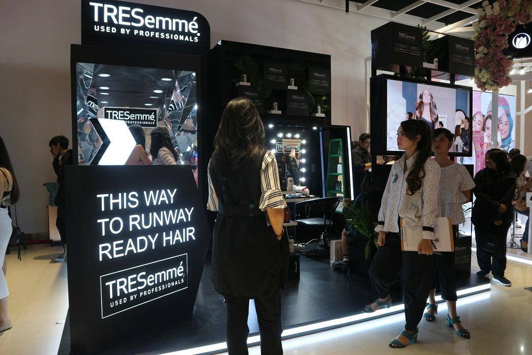 TRESemmé Kasih Spot yang Beda di BeautyFest Asia 2018
