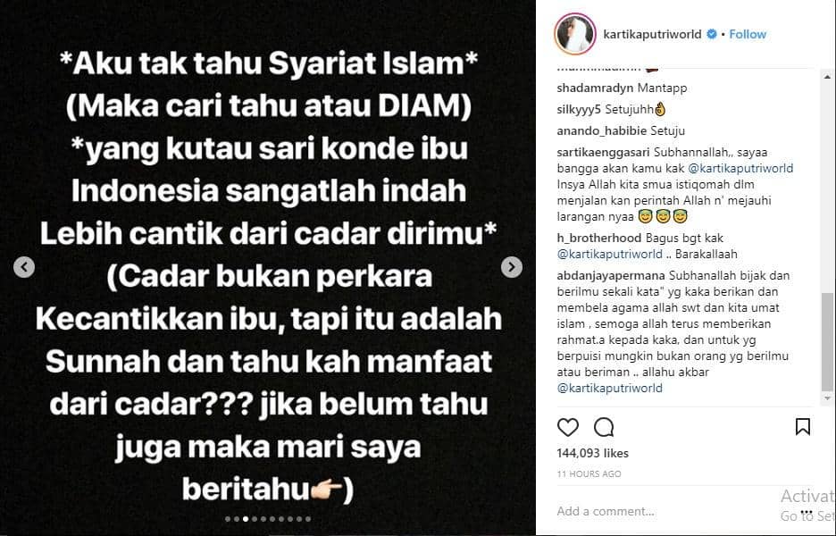 Instagram.com/kartikaputriworld
