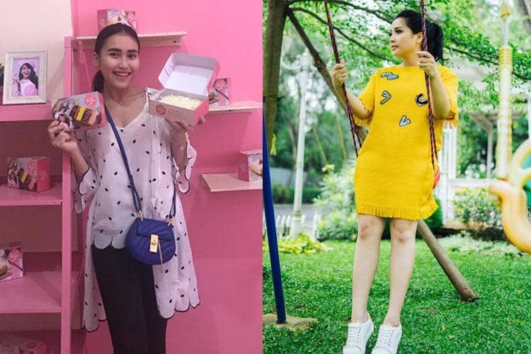 Instagram Ayu Tingting dan Nagita Slavina