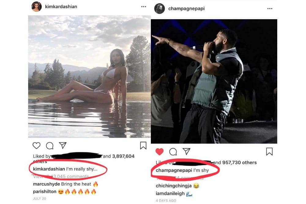 Instagram.com/Kimkardashian, Instagram.com/champagnepapi