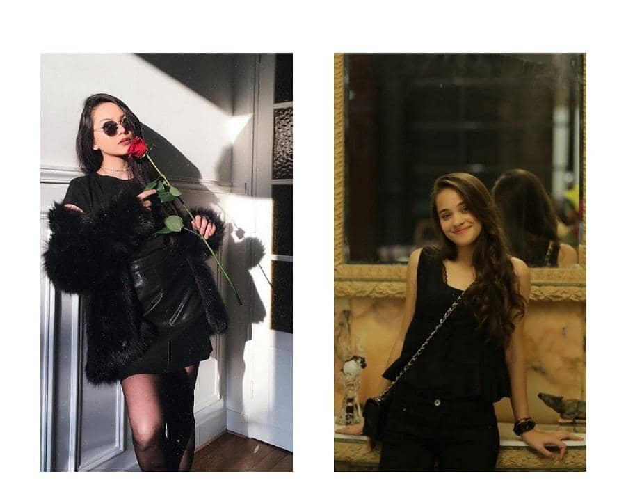 Instagram: @alyssadaguise & @auroraribero