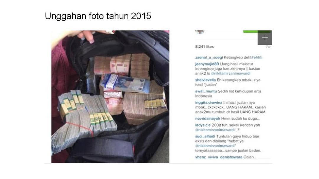 Bintang.com/instagram.com/nikitamirzanimawardi