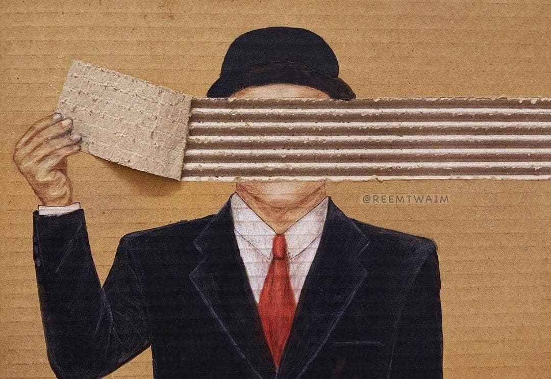 Cinta Lingkungan, Seniman Ini Buat Karya Seni dari Kardus Bekas