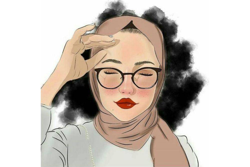 7 Ilustrasi Lucu Perempuan Muslim Saat Menjalani Kehidupan