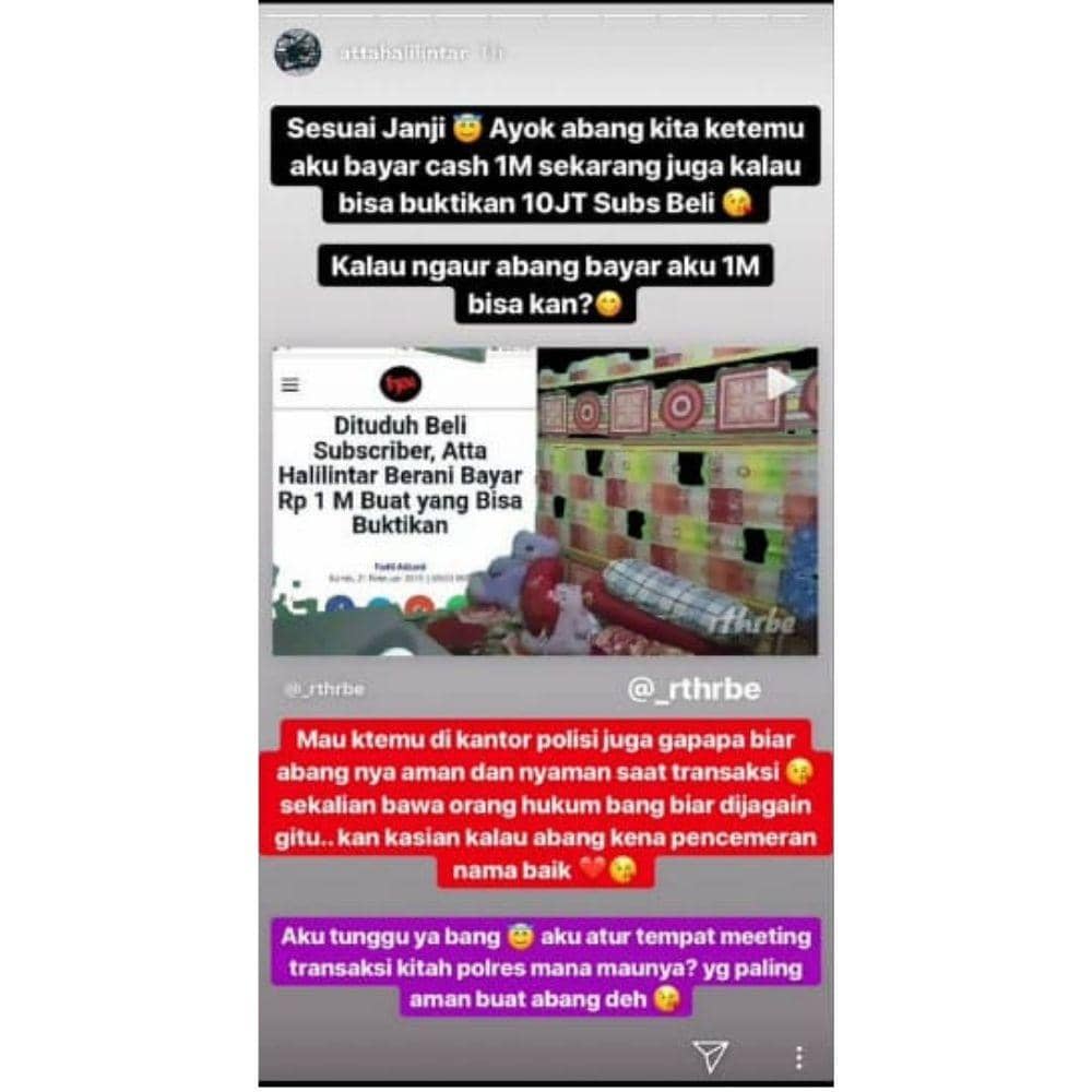 Instagram.com/Attahalilintar