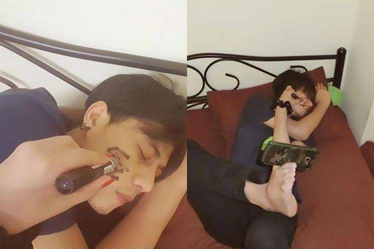 Kocak! 7 Foto 'Manipulasi' Laki-Laki Single Supaya Dikira Punya Pacar