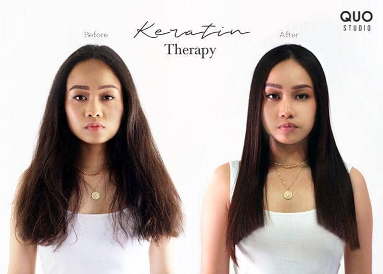 Keratan Rambut Keratin Therapy, Sulap Rambut Mengembang Jadi Lurus Tanpa Catokan ...