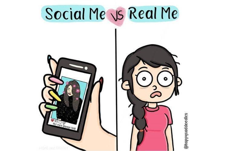 9 Ilustrasi Lucu tentang Keseharian Perempuan yang Kamu Banget