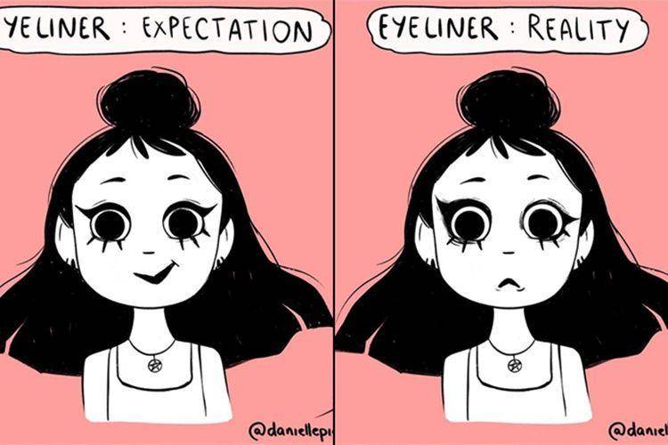 10 Ilustrasi Lucu Ini Buktikan Susahnya Jadi Perempuan, Kamu Juga?