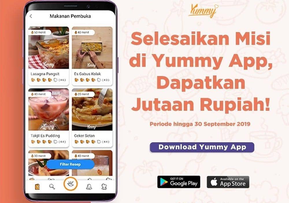 Promo Referral di Yummy App Bisa Bikin Kamu Makin Tajir, Ini Caranya!