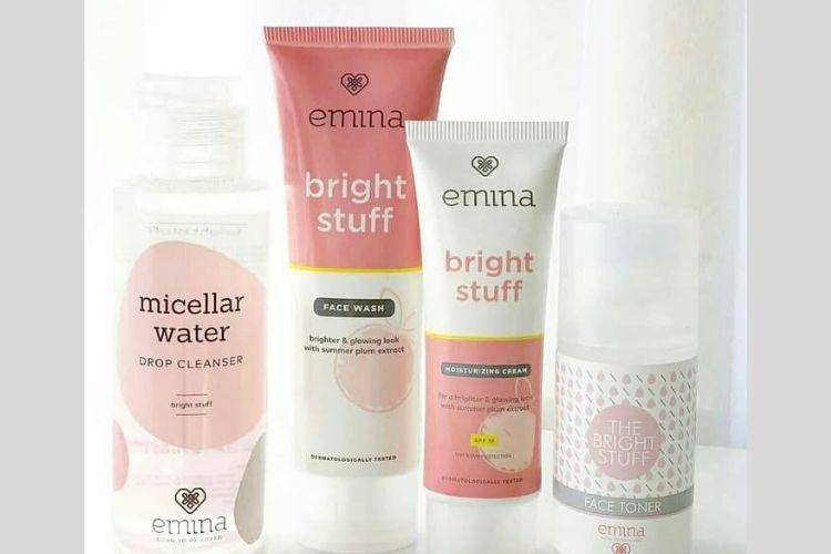 Rangkaian Emina Bright Stuff, Sahabat Terbaik untuk Kulit Remaja